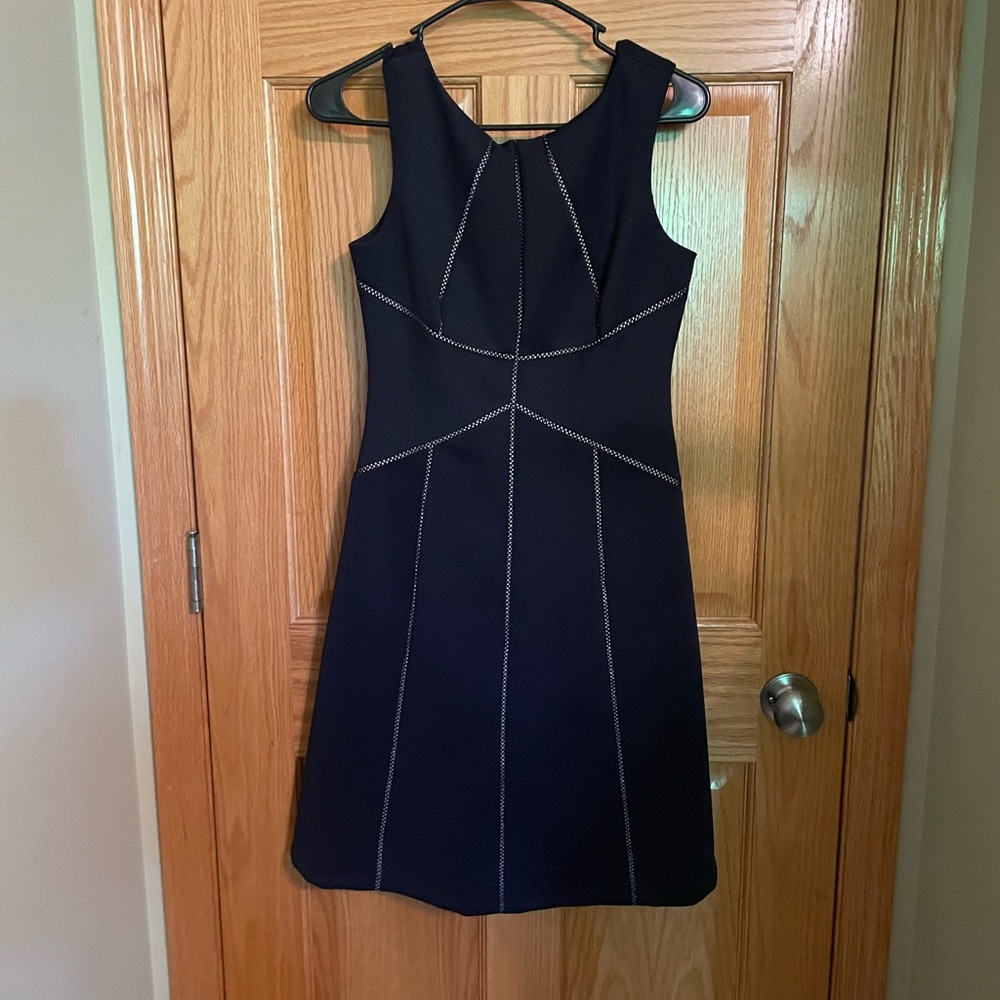 Calvin Klein geometric shift dress